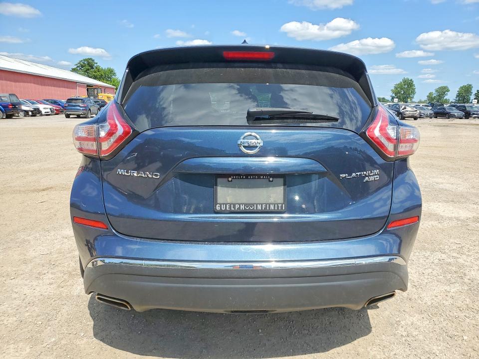 2016 Nissan Murano მანქანა იყიდება აუქციონზე, vin: 5N1AZ2MH3GN140106, აუქციონის ნომერი: 61306736