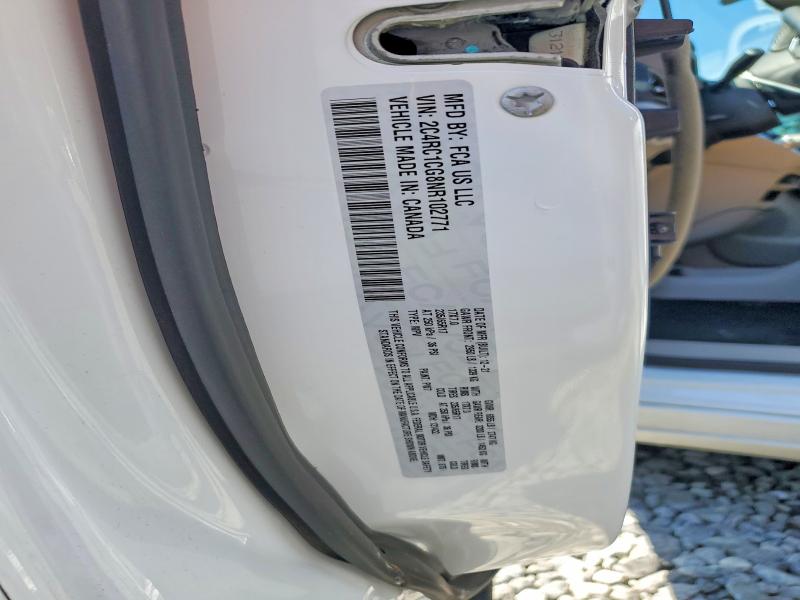2022 Chrysler Voyager მანქანა იყიდება აუქციონზე, vin: 2C4RC1CG8NR102771, აუქციონის ნომერი: 60241776