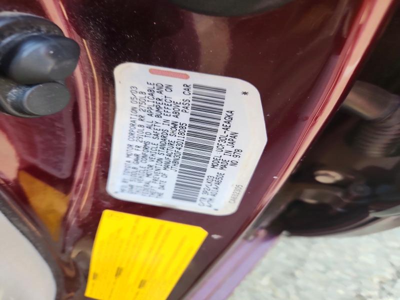 Продаж на аукціоні авто 2003 Lexus Ls, vin: JTHBN30F430118085, номер лоту: 61318196