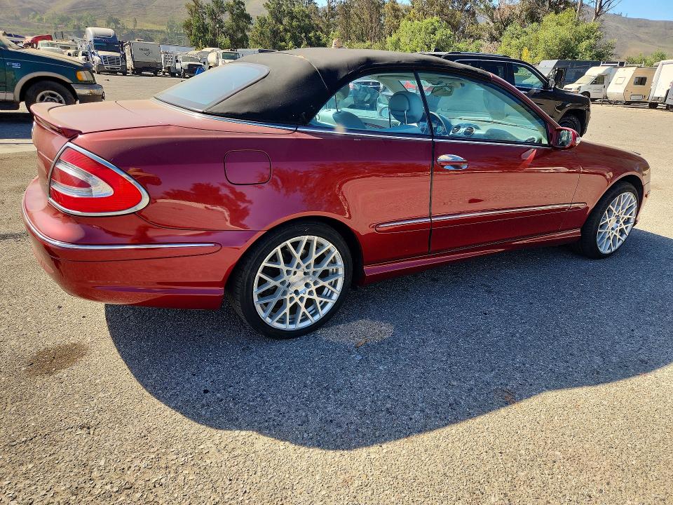2004 Mercedes-benz Clk მანქანა იყიდება აუქციონზე, vin: WDBTK75G14T005040, აუქციონის ნომერი: 62158826