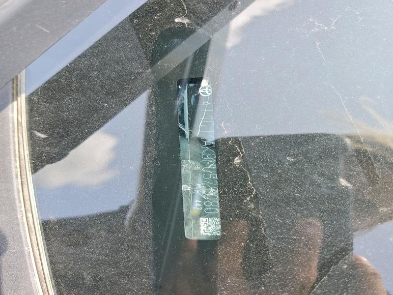 2021 Toyota Camry მანქანა იყიდება აუქციონზე, vin: 4T1G11AK9MU575080, აუქციონის ნომერი: 50139096