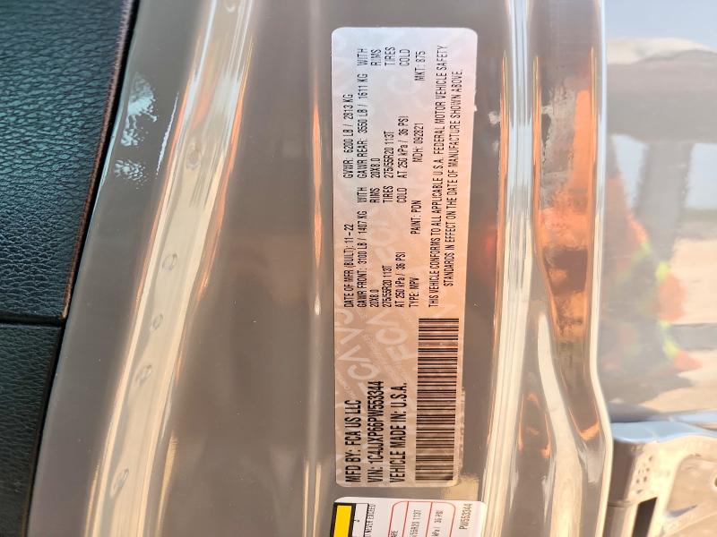 63553056 :رقم المزاد ، 1C4JJXP66PW553344 vin ، 2023 Jeep Wrangler مزاد بيع