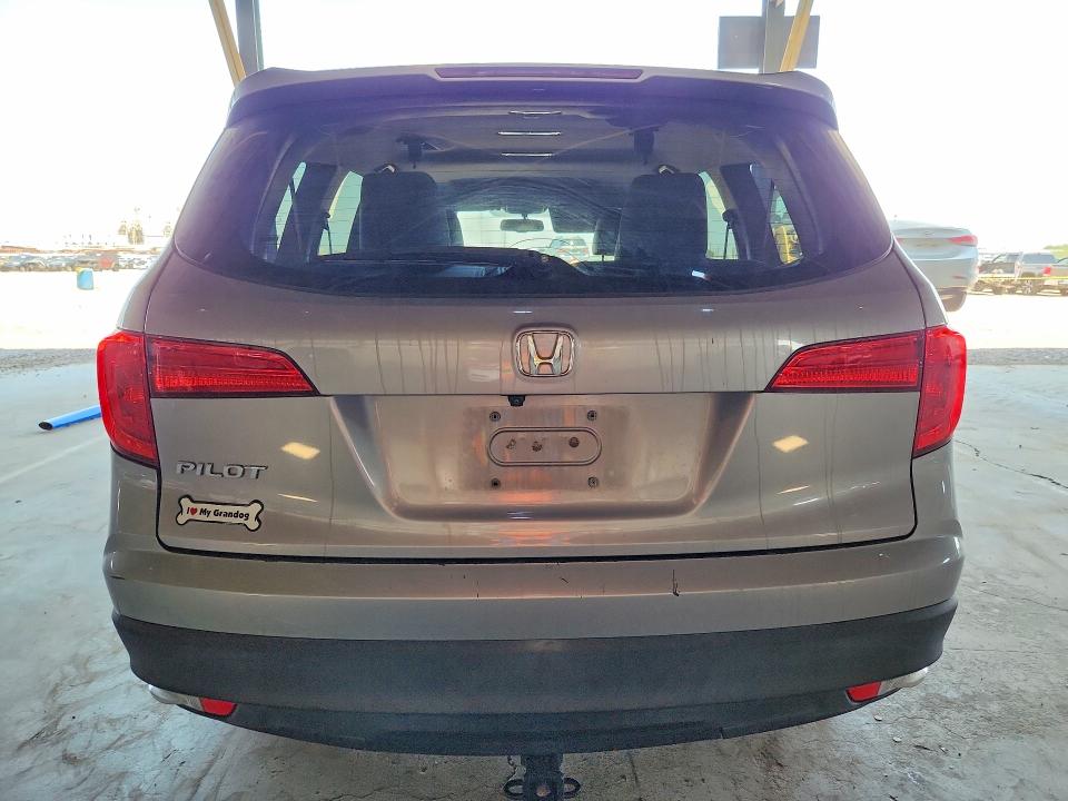 2016 Honda Pilot მანქანა იყიდება აუქციონზე, vin: 5FNYF5H53GB028420, აუქციონის ნომერი: 61224976