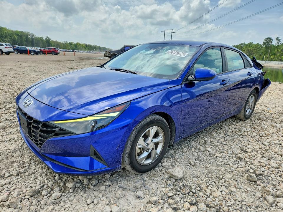 Aukcja sprzedaży 2021 Hyundai Elantra, vin: 5NPLL4AGXMH027321, numer aukcji: 61043586