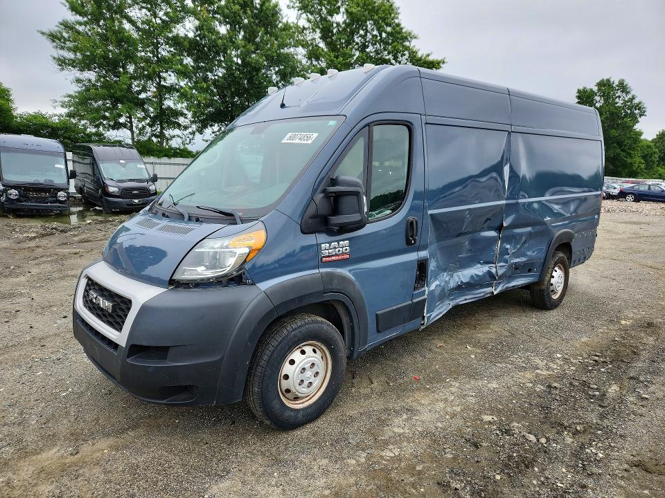 60074856 :رقم المزاد ، 3C6URVJGXKE564630 vin ، 2019 Ram Promaster 3500 مزاد بيع