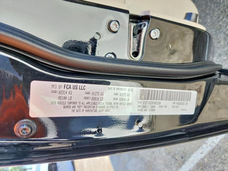 2015 Chrysler 300c მანქანა იყიდება აუქციონზე, vin: 2C3CCAEG9FH921920, აუქციონის ნომერი: 60988136