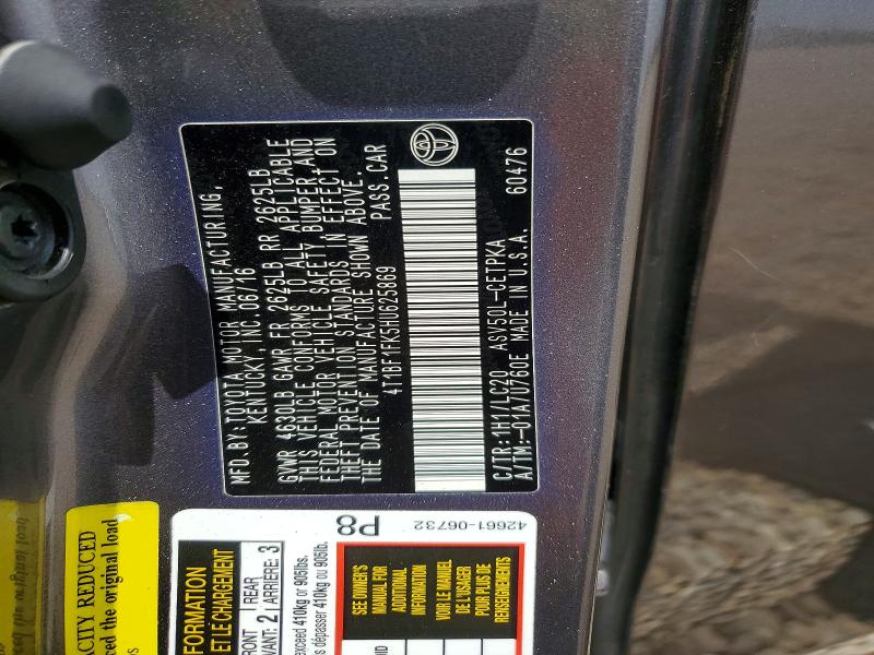 Продажа на аукционе авто 2017 Toyota Camry, vin: 4T1BF1FK5HU625869, номер лота: 63519036