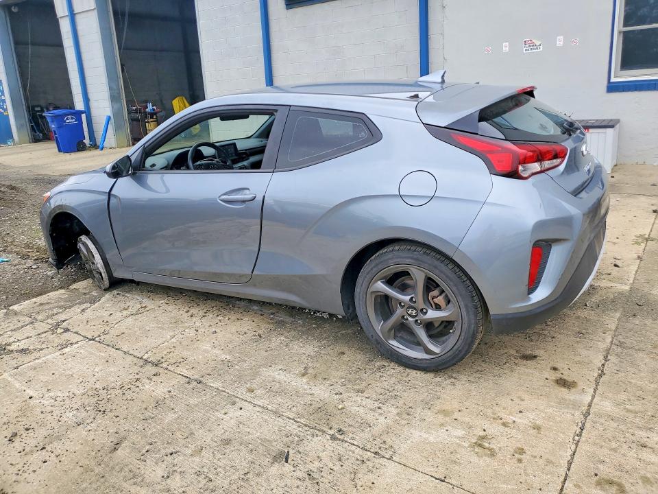 2019 Hyundai Veloster მანქანა იყიდება აუქციონზე, vin: KMHTG6AF1KU017962, აუქციონის ნომერი: 60129786