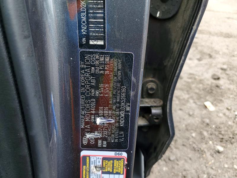 Aukcja sprzedaży 2019 Kia Niro, vin: KNDCM3LD2K5266160, numer aukcji: 61981536
