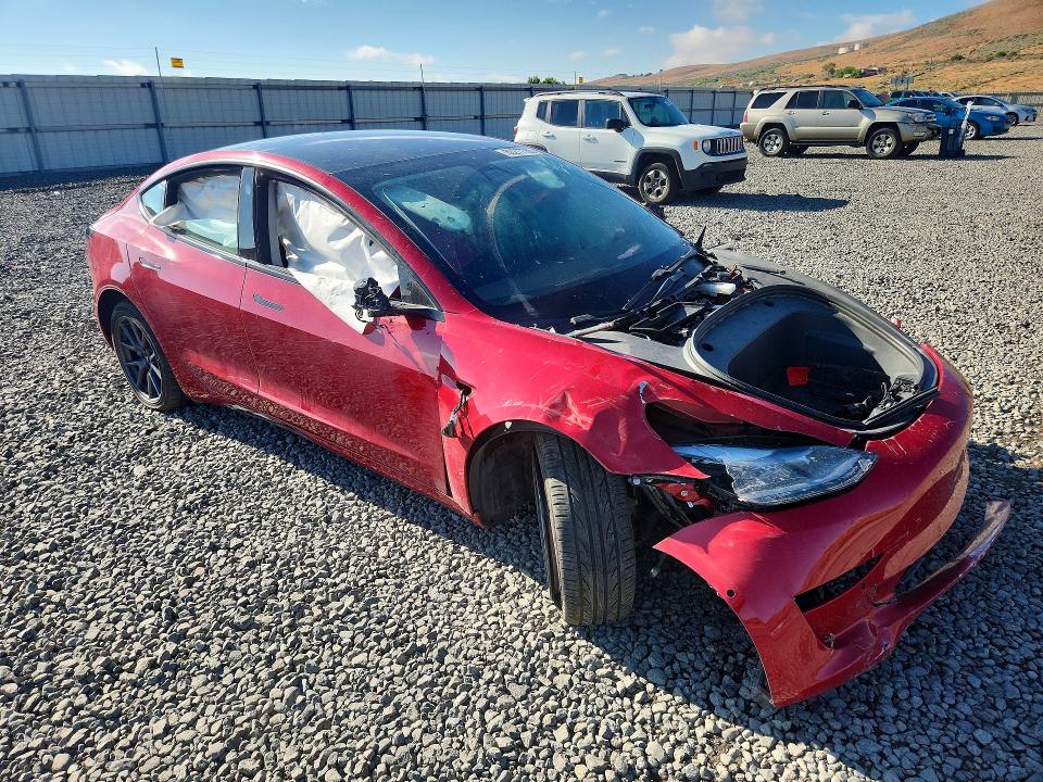 2021 Tesla Model 3 მანქანა იყიდება აუქციონზე, vin: 5YJ3E1EAXMF868262, აუქციონის ნომერი: 60277706