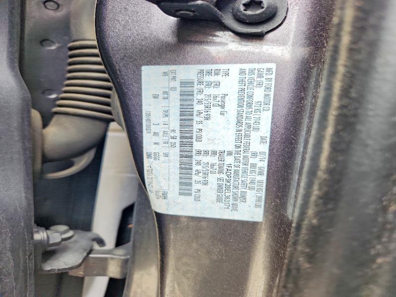 62161856 :رقم المزاد ، 1FADP3K28EL363171 vin ، 2014 Ford Focus مزاد بيع