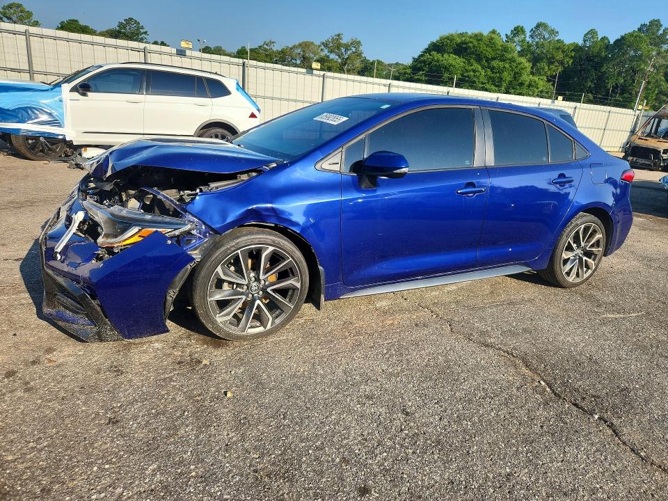 Auction sale of the 2021 Toyota Corolla, vin: 5YFS4MCE8MP087203, lot number: 85992855
