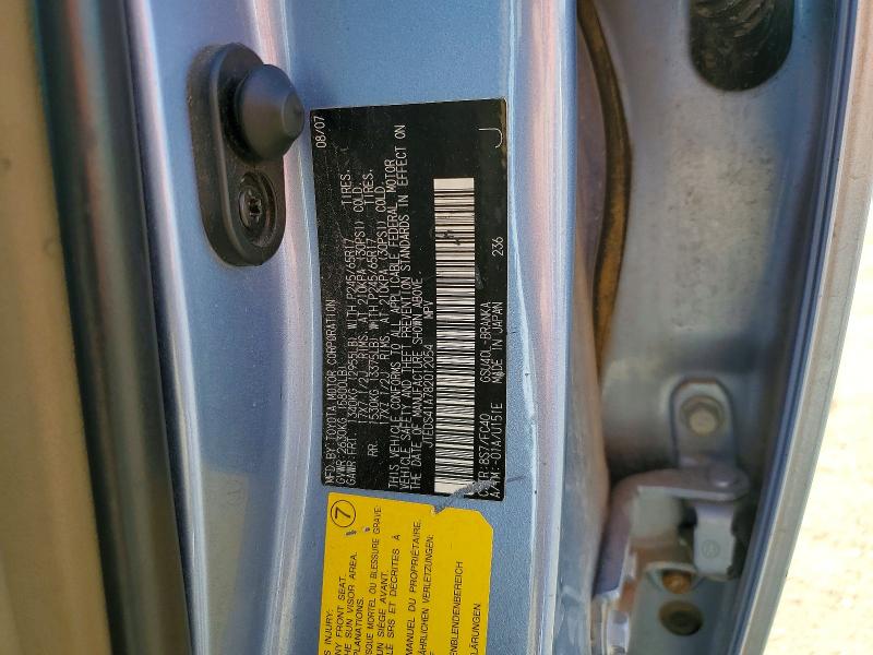 Aukcja sprzedaży 2008 Toyota Highlander, vin: JTEDS41A782012054, numer aukcji: 59854226