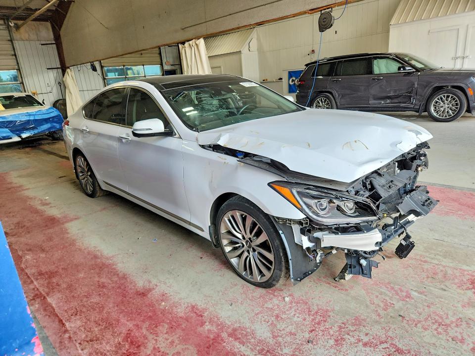 67528875 :رقم المزاد ، KMHGN4JF7JU265580 vin ، 2018 Genesis G80 مزاد بيع