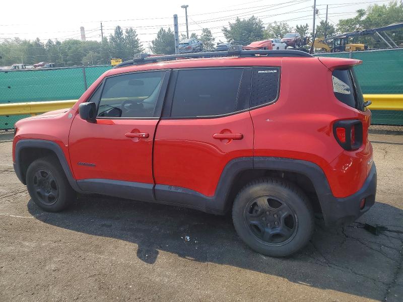 2017 Jeep Renegade მანქანა იყიდება აუქციონზე, vin: ZACCJBAB0HPG03784, აუქციონის ნომერი: 59222416