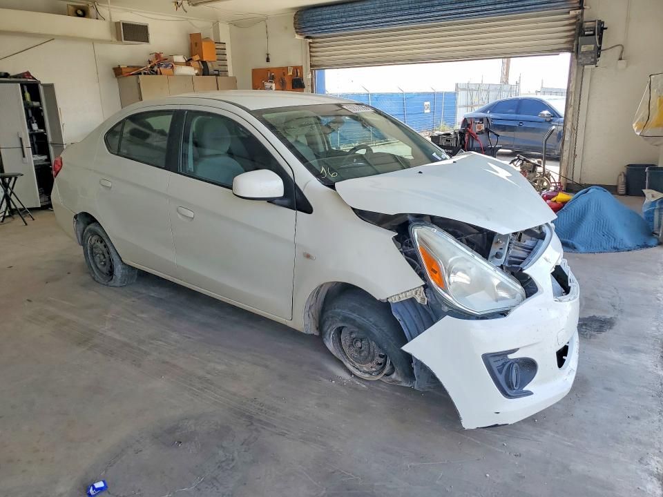 2018 Mitsubishi Mirage მანქანა იყიდება აუქციონზე, vin: ML32F3FJ3JHF09324, აუქციონის ნომერი: 60838086