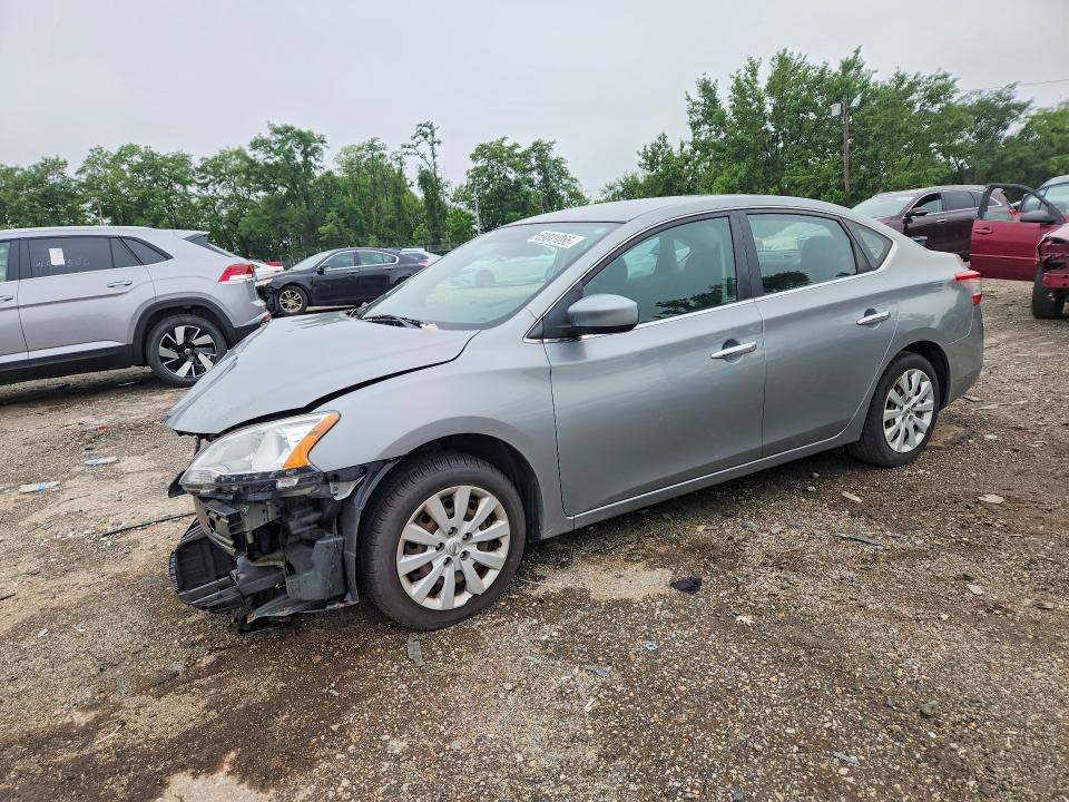 Продаж на аукціоні авто 2014 Nissan Sentra, vin: 3N1AB7AP6EL697951, номер лоту: 59841066