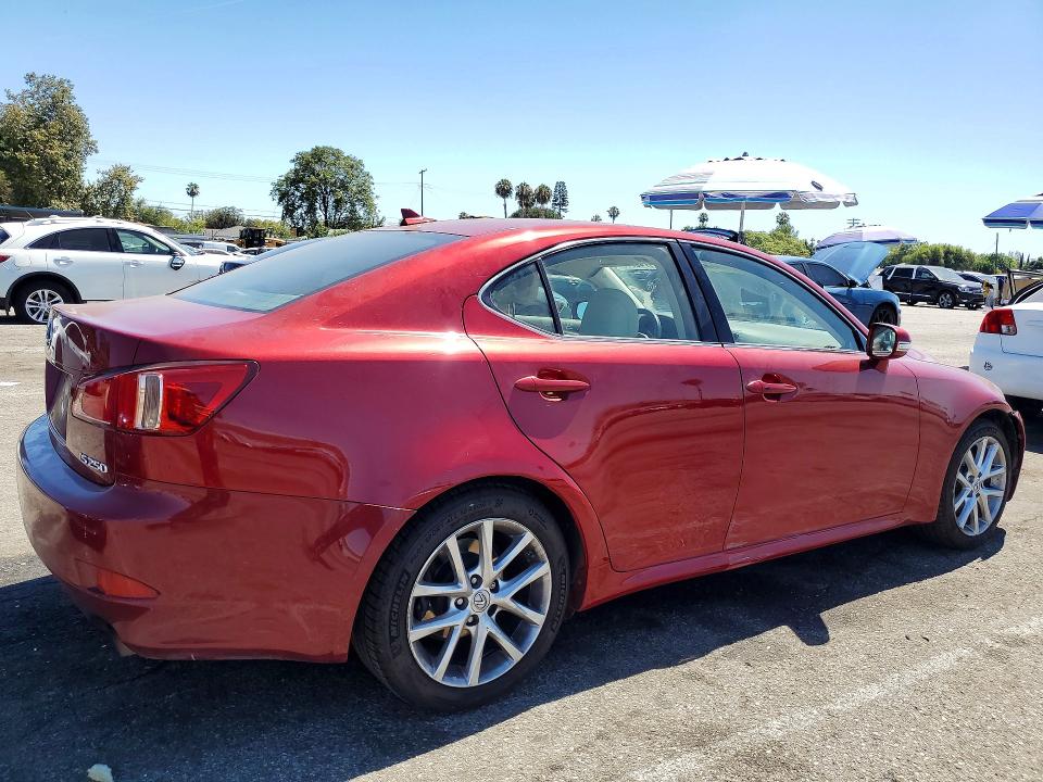 61743716 :رقم المزاد ، JTHBF5C20C5182726 vin ، 2012 Lexus Is 250 مزاد بيع