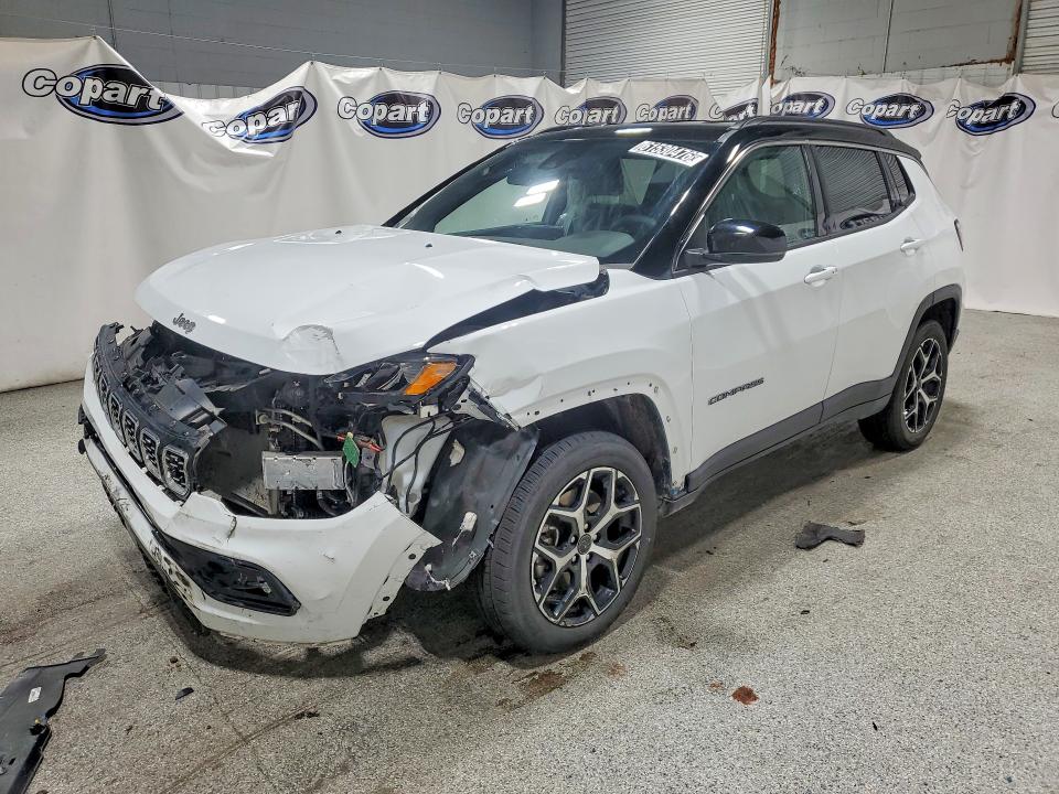 2025 Jeep Compass მანქანა იყიდება აუქციონზე, vin: 3C4NJDCNXST581532, აუქციონის ნომერი: 61530476