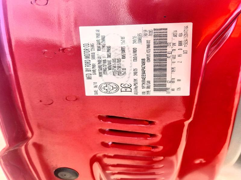 Aukcja sprzedaży 2010 Ford Ranger, vin: 1FTKR4EE9APA74908, numer aukcji: 60735076
