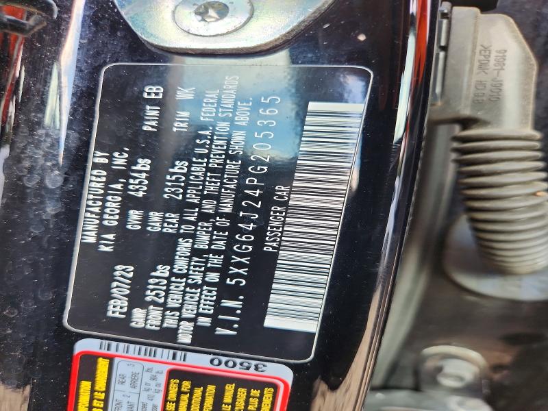 59915906 :رقم المزاد ، 5XXG64J24PG205365 vin ، 2023 Kia K5 مزاد بيع