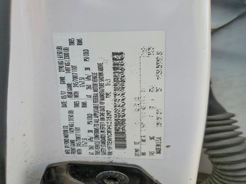 Aukcja sprzedaży 2017 Ford F150, vin: 1FTEW1C86HKD75287, numer aukcji: 61980586