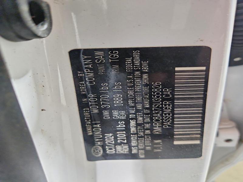 Auction sale of the 2025 Hyundai Venue, vin: KMHRC8A37SU355826, lot number: 62281156