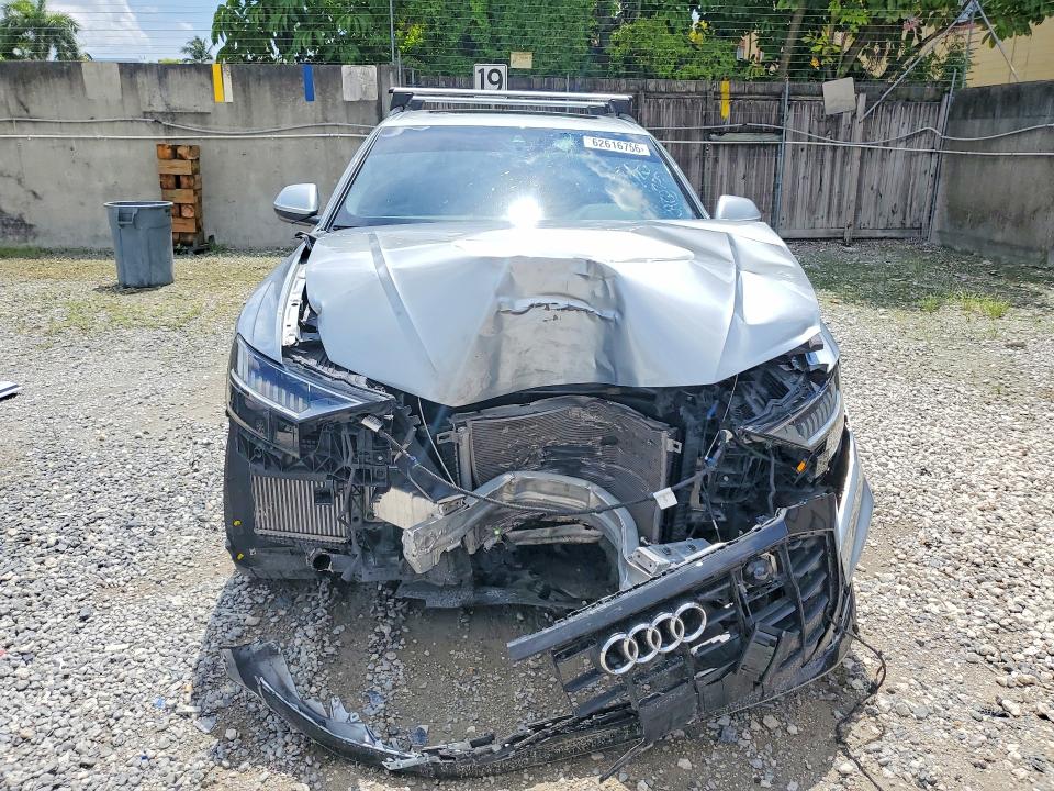 62616766 :رقم المزاد ، WA1EVBF14PD041487 vin ، 2023 Audi Q8 مزاد بيع