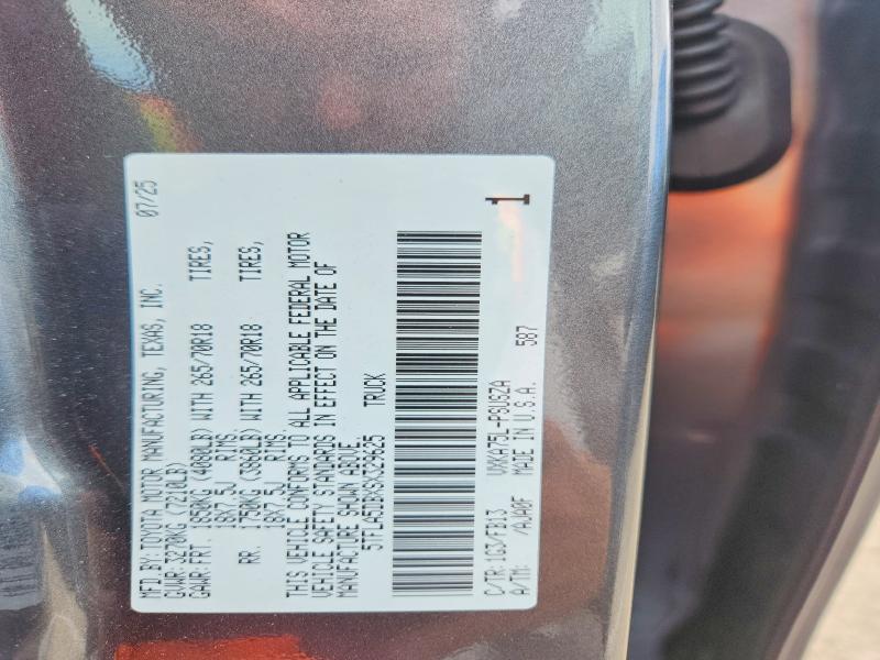 Продажа на аукционе авто 2025 Toyota Tundra, vin: 5TFLA5DBXSX329625, номер лота: 59821926
