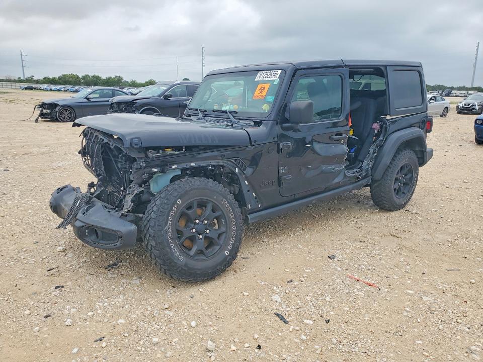 61252656 :رقم المزاد ، 1C4HJXDG0LW333753 vin ، 2020 Jeep Wrangler Unlimited مزاد بيع