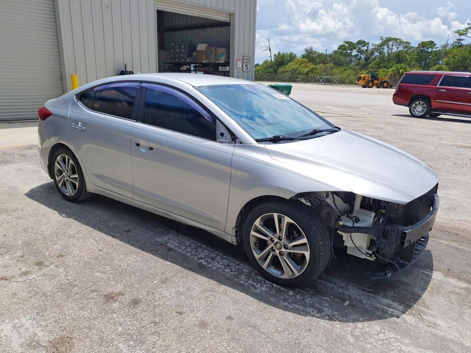 2017 Hyundai Elantra მანქანა იყიდება აუქციონზე, vin: KMHD84LF9HU223865, აუქციონის ნომერი: 63491766