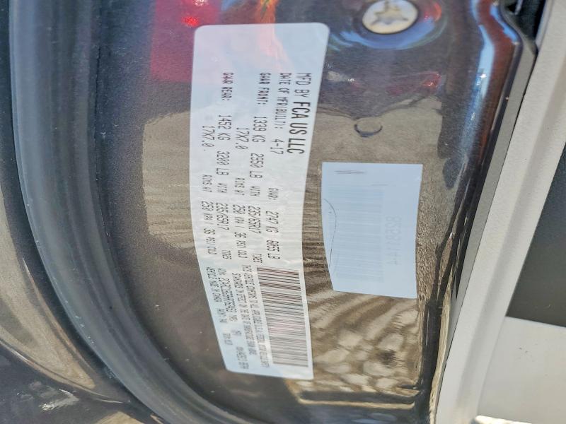 62272596 :رقم المزاد ، 2C4RC1BG9HR762453 vin ، 2017 Chrysler Pacifica مزاد بيع