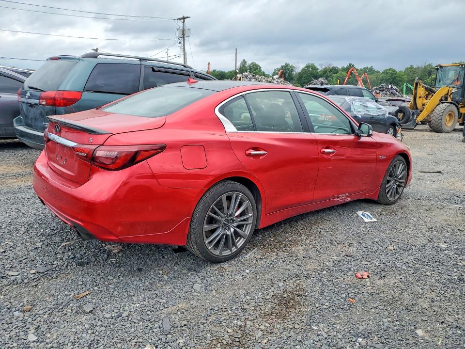 61598696 :رقم المزاد ، JN1FV7AR6JM480365 vin ، 2018 Infiniti Q50 مزاد بيع