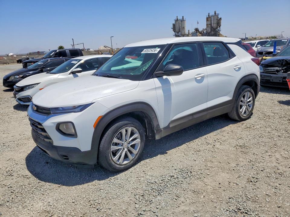 2021 Chevrolet Trailblazer მანქანა იყიდება აუქციონზე, vin: KL79MMS26MB051107, აუქციონის ნომერი: 60635456