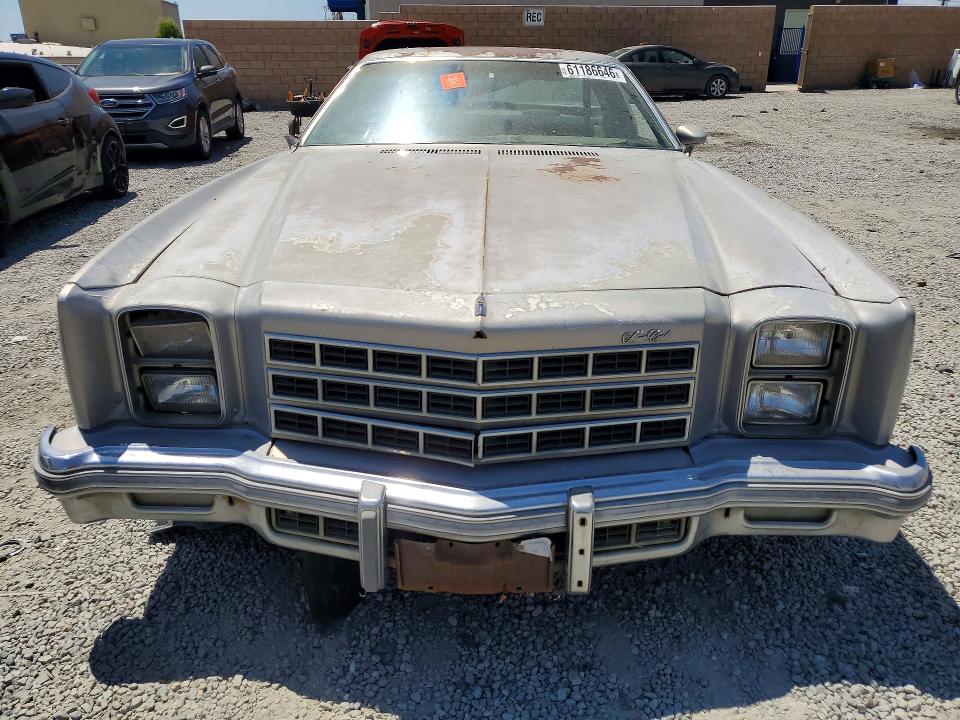 Продажа на аукционе авто 1977 Chev Monte Carlo, vin: 1H57L7Z452500, номер лота: 61186646