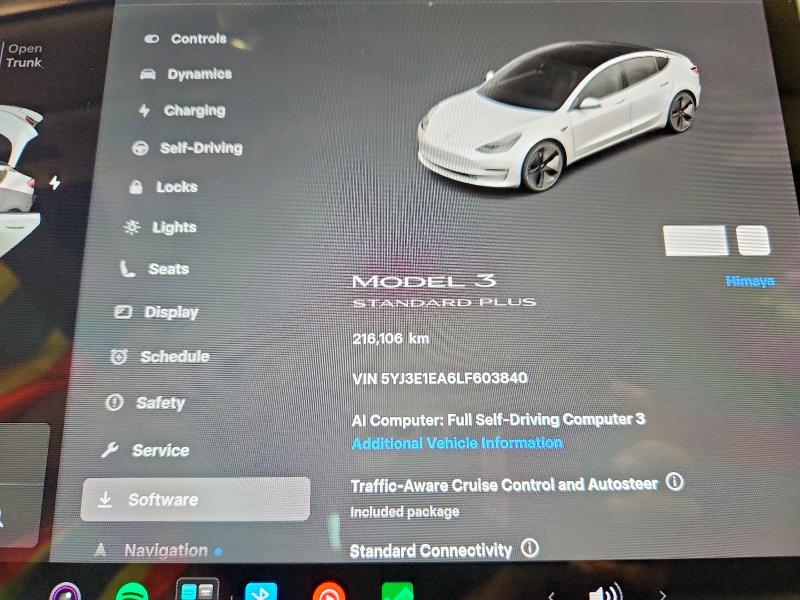 2020 Tesla Model 3 მანქანა იყიდება აუქციონზე, vin: 5YJ3E1EA6LF603840, აუქციონის ნომერი: 61024666