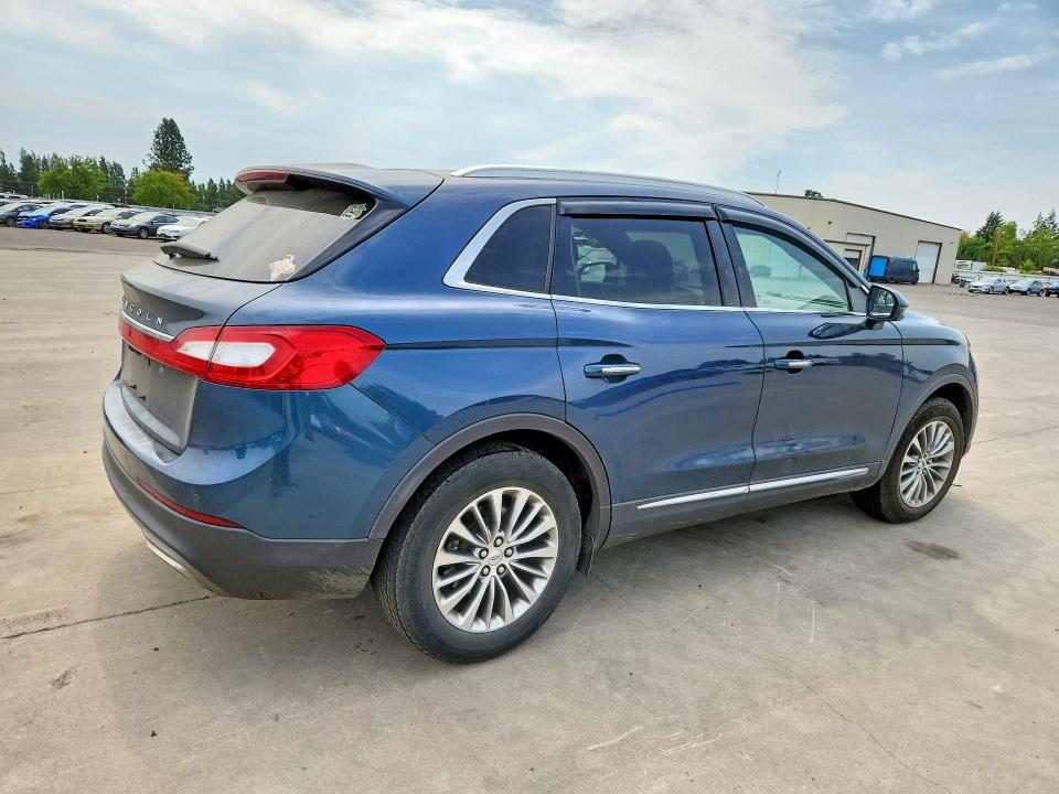62156136 :رقم المزاد ، 2LMTJ6KR4GBL44612 vin ، 2016 Lincoln Mkx مزاد بيع