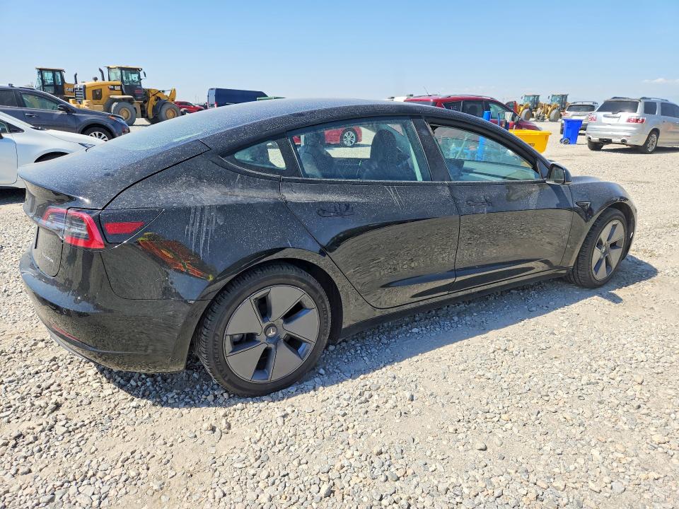 2022 Tesla Model 3 მანქანა იყიდება აუქციონზე, vin: 5YJ3E1EB2NF120258, აუქციონის ნომერი: 61064166
