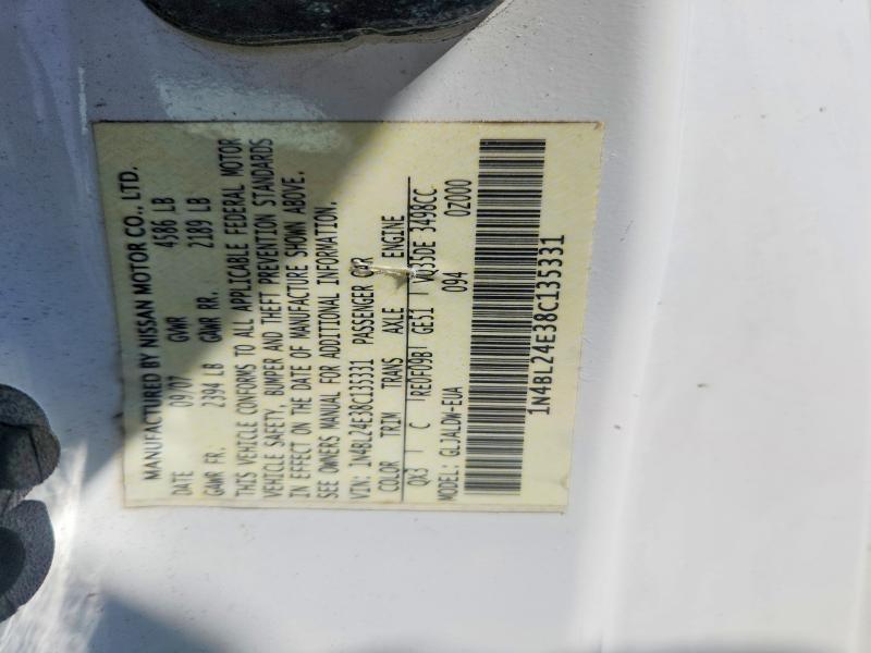 Aukcja sprzedaży 2008 Nissan Altima, vin: 1N4BL24E38C135331, numer aukcji: 61843096