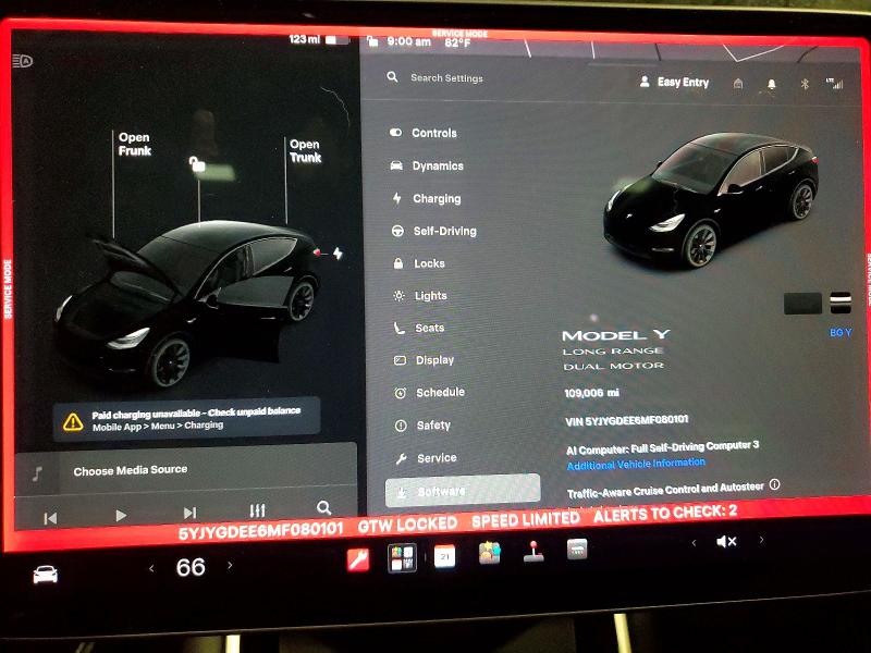 Продажа на аукционе авто 2021 Tesla Model Y, vin: 5YJYGDEE6MF080101, номер лота: 61850346