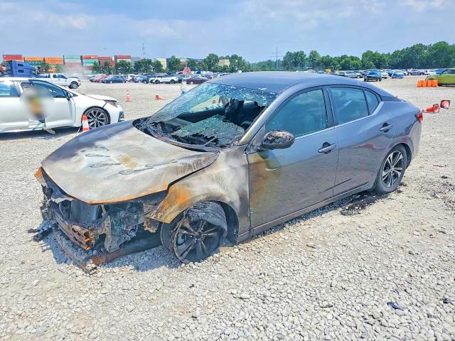 63500596 :رقم المزاد ، 3N1AB8CV1NY275736 vin ، 2022 Nissan Sentra مزاد بيع