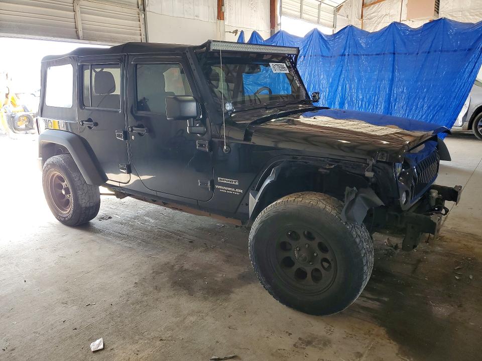 Продажа на аукционе авто 2016 Jeep Wrangler Unlimited, vin: 1C4BJWDG3GL101512, номер лота: 61705996