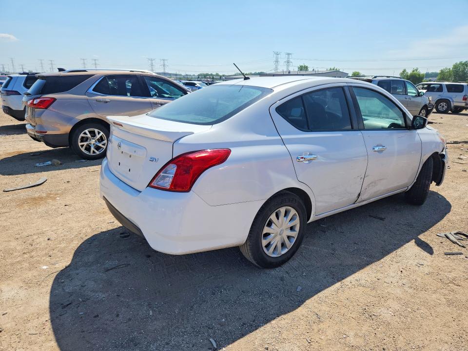 60001346 :رقم المزاد ، 3N1CN7AP0HL804657 vin ، 2017 Nissan Versa مزاد بيع