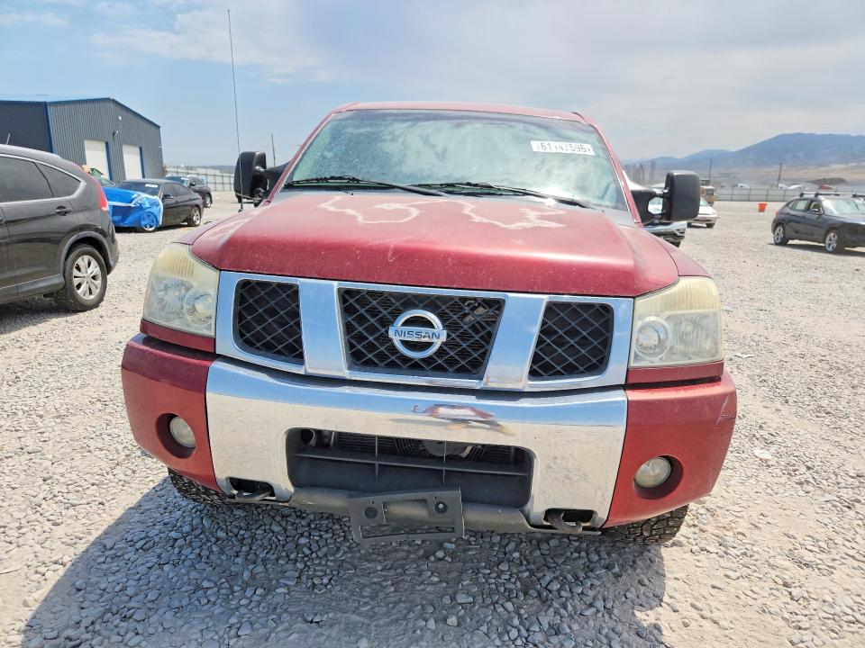 2006 Nissan Titan მანქანა იყიდება აუქციონზე, vin: 1N6AA06BX6N500072, აუქციონის ნომერი: 61147596