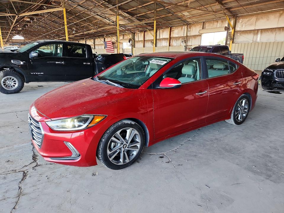 Auction sale of the 2017 Hyundai Elantra, vin: KMHD84LF6HU284039, lot number: 63196366