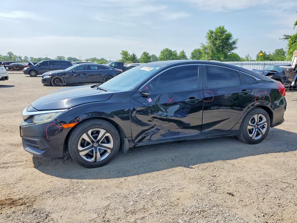 Продажа на аукционе авто 2016 Honda Civic, vin: 2HGFC2E58GH033921, номер лота: 61021296