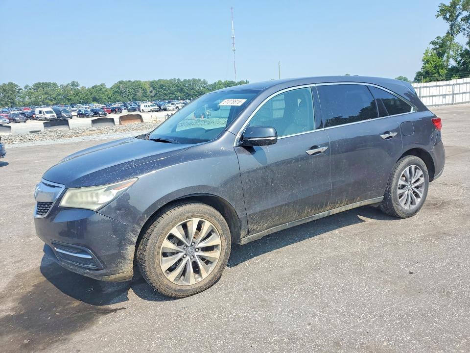 2014 Acura Mdx მანქანა იყიდება აუქციონზე, vin: 5FRYD3H47EB019586, აუქციონის ნომერი: 61078816