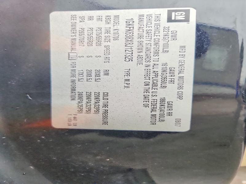 61885016 :رقم المزاد ، 1GKFK638X8J127325 vin ، 2008 Gmc Yukon مزاد بيع