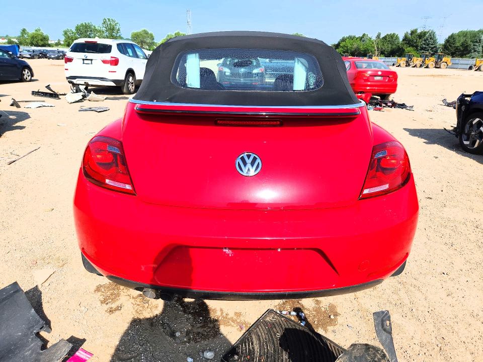 58797796 :رقم المزاد ، 3VW5X7AT3DM817806 vin ، 2013 Volkswagen Beetle مزاد بيع