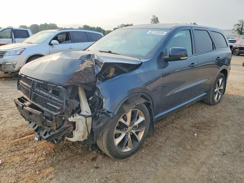 62132646 :رقم المزاد ، 1C4SDJCT9EC301137 vin ، 2014 Dodge Durango مزاد بيع